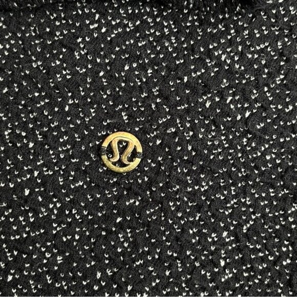 Lululemon Pave New Ways Full-Zip Black / White Women Size Large - Picture 4 of 10